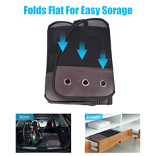 Load image into Gallery viewer, Cat Dog Backpack Extendable Breathable, Foldable Pet Carrying Backpack With Removable Plush Mattress, For Camping, Hiking, Traveling by Train/Car/Plane
